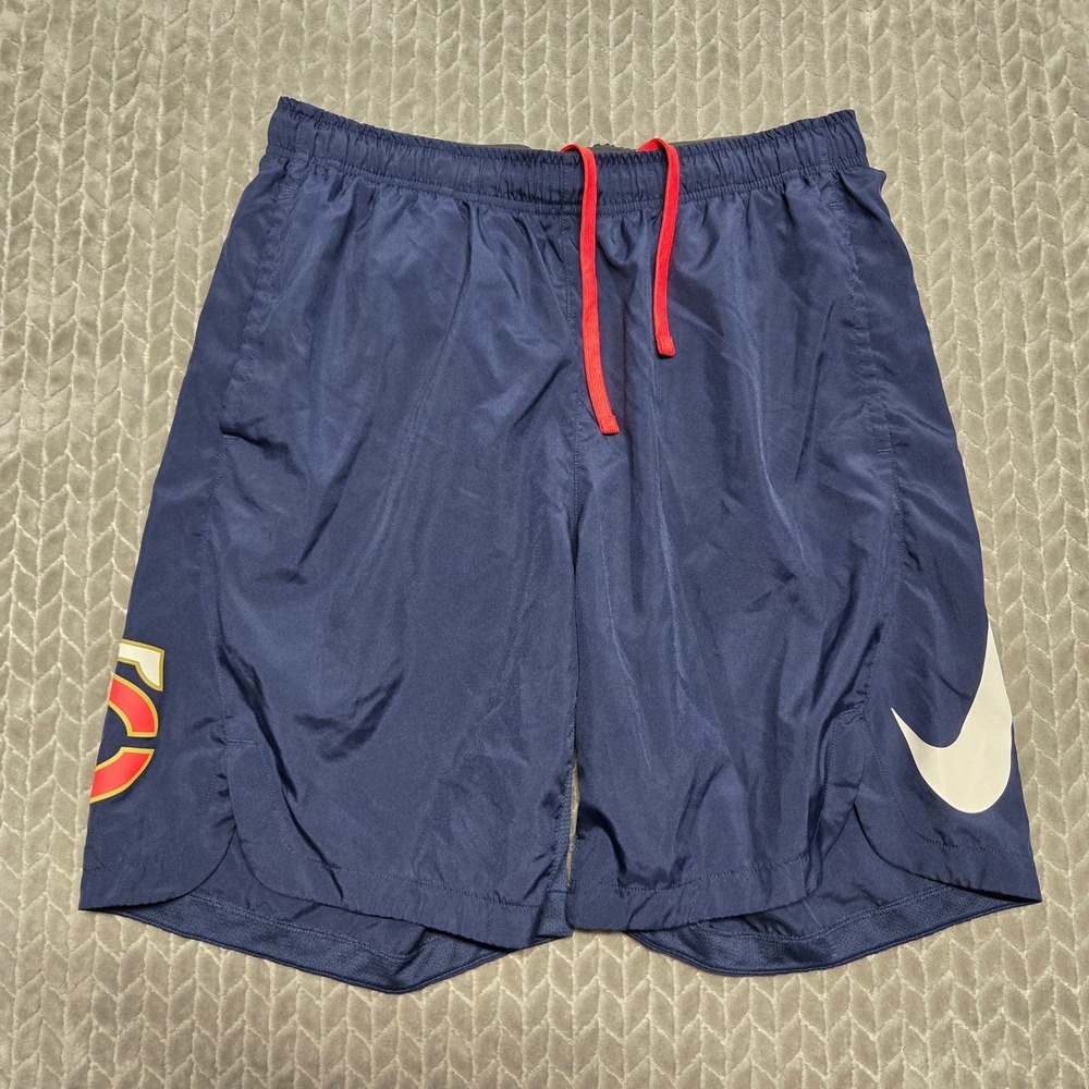 Nike Minnesota Twins MLB Authentic Collection Dri-FIT Shorts Mens XL Navy Blue